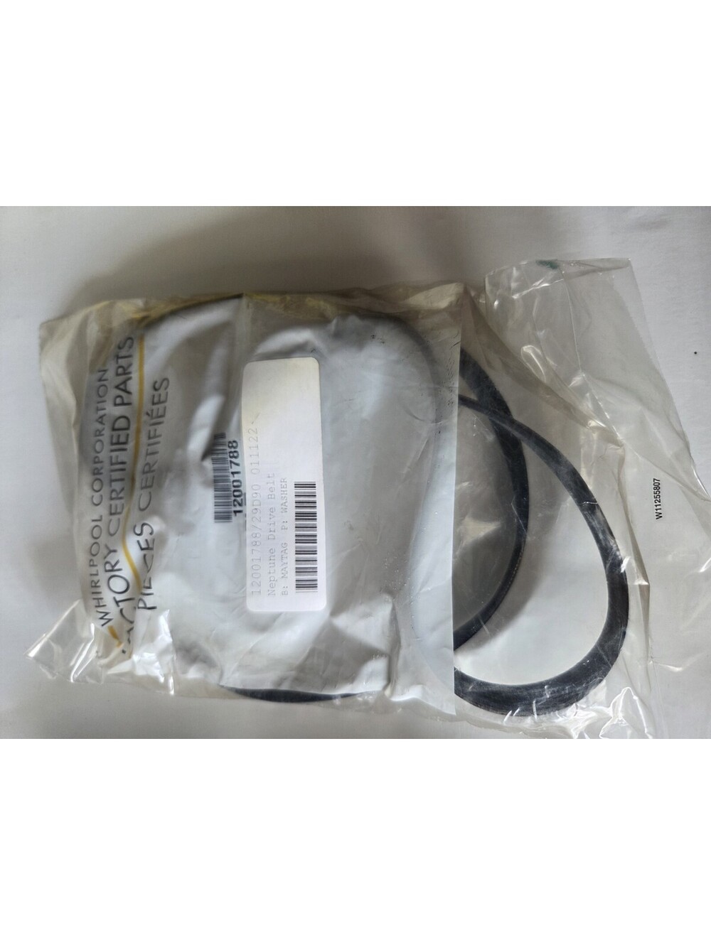 12001788 Whirlpool OEM NEW BELT A22